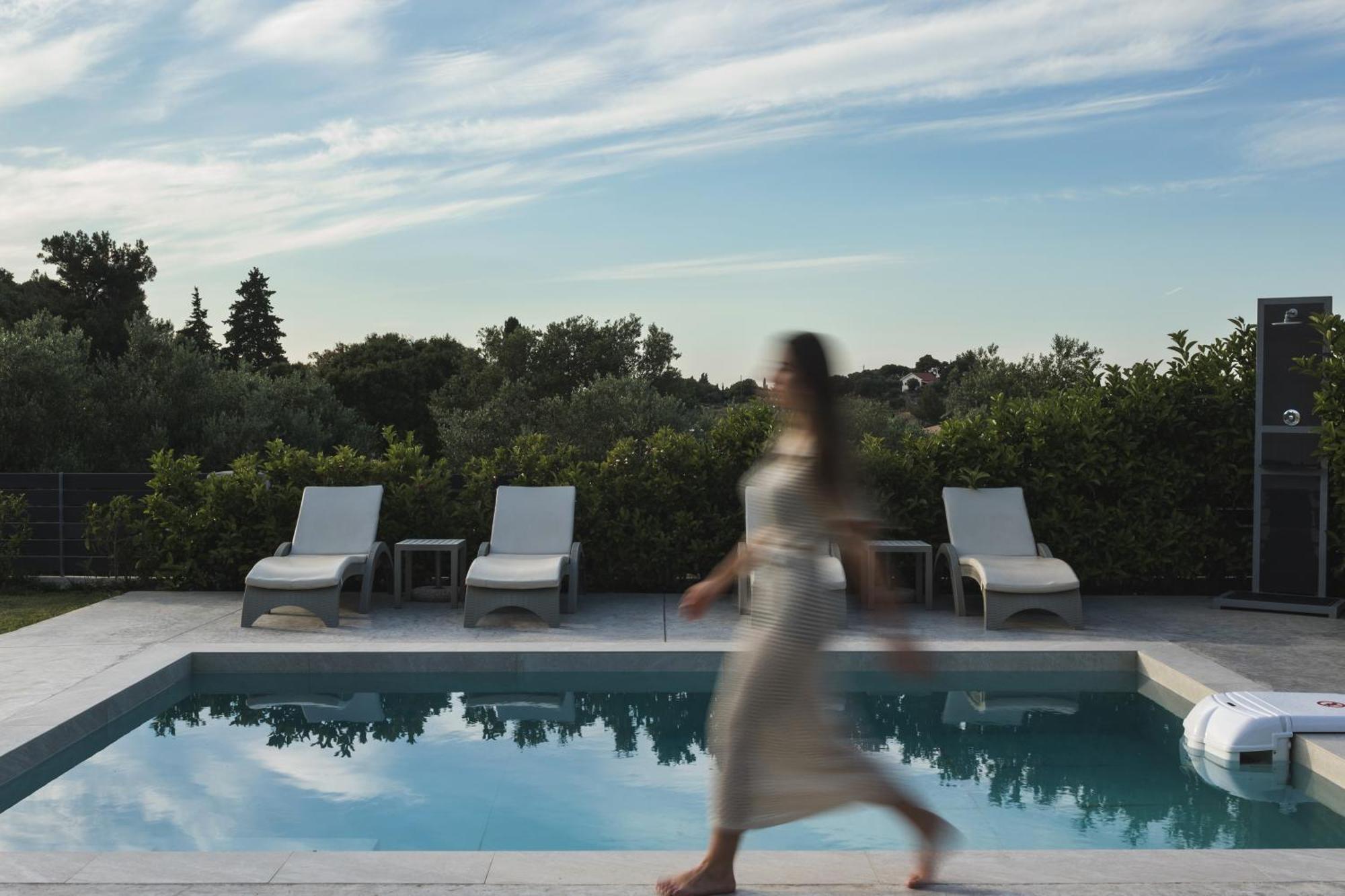 Binios Villa - Private Pool, Walking Distance From The Beach Vasilikí Exterior foto