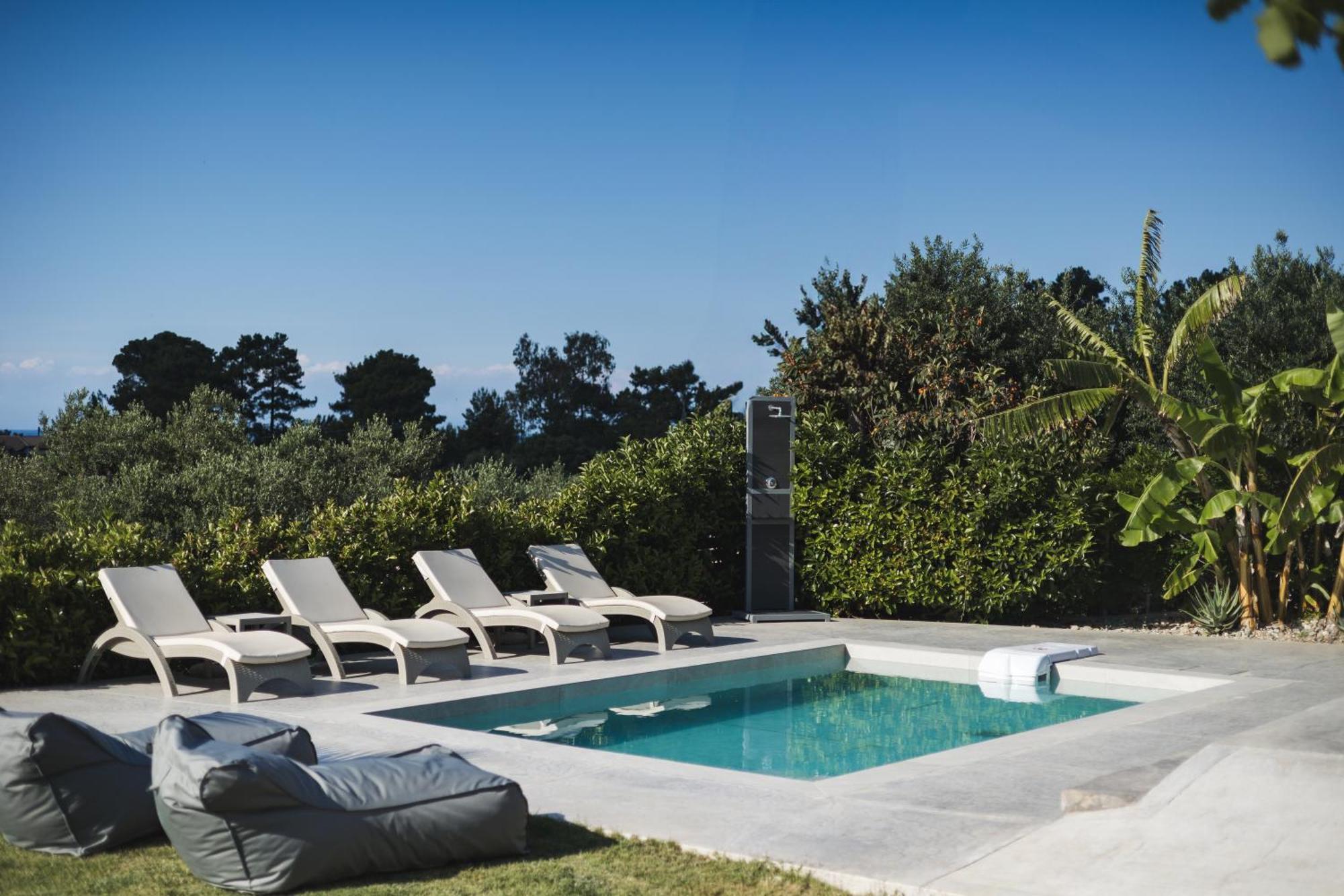 Binios Villa - Private Pool, Walking Distance From The Beach Vasilikí Exterior foto