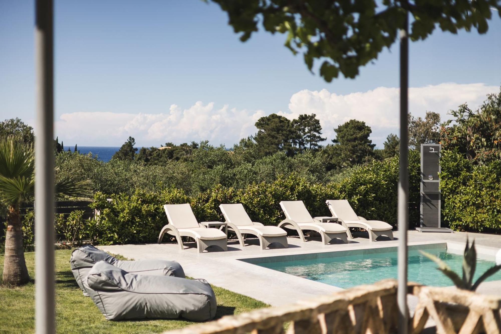 Binios Villa - Private Pool, Walking Distance From The Beach Vasilikí Exterior foto