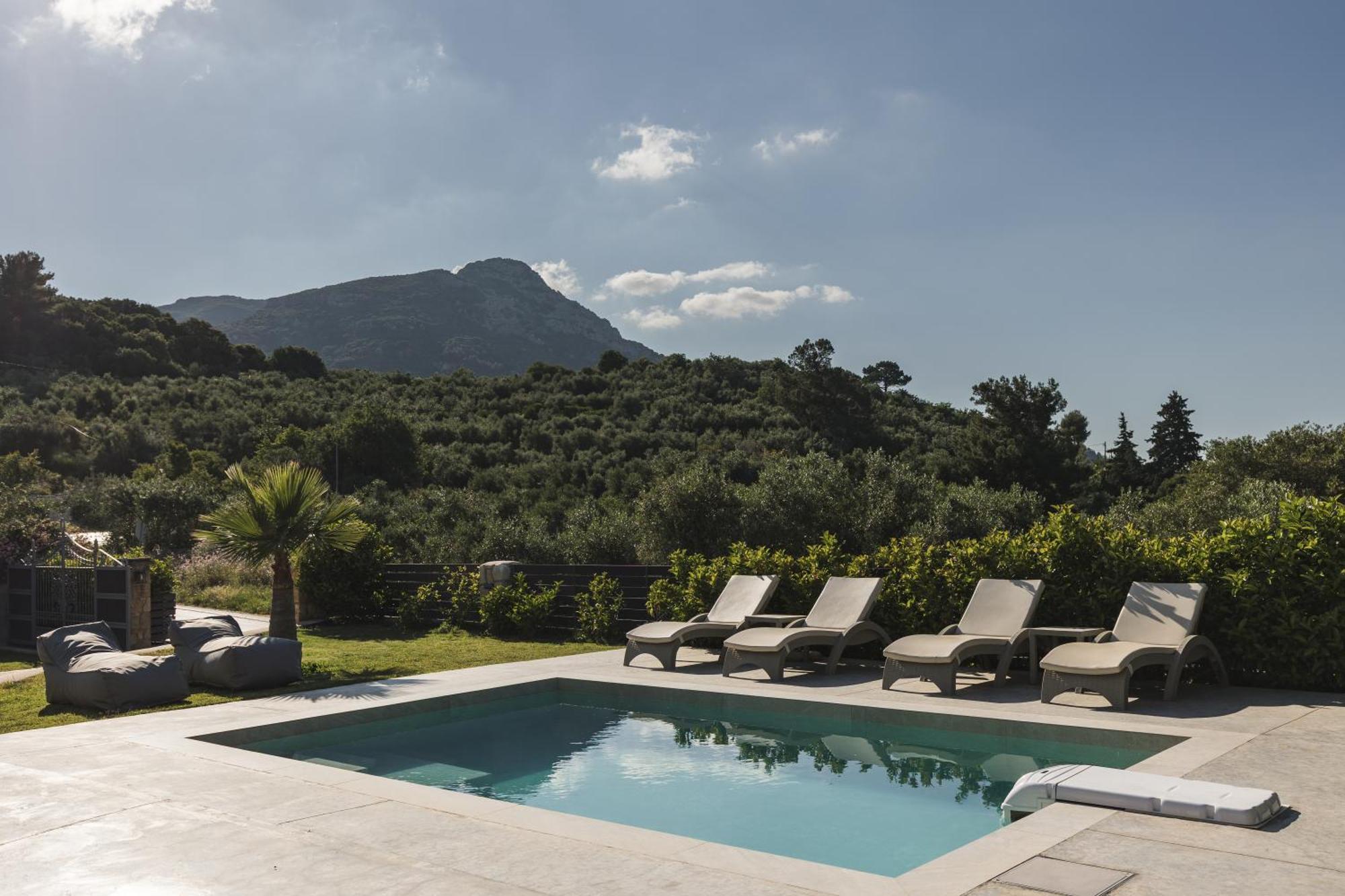 Binios Villa - Private Pool, Walking Distance From The Beach Vasilikí Exterior foto