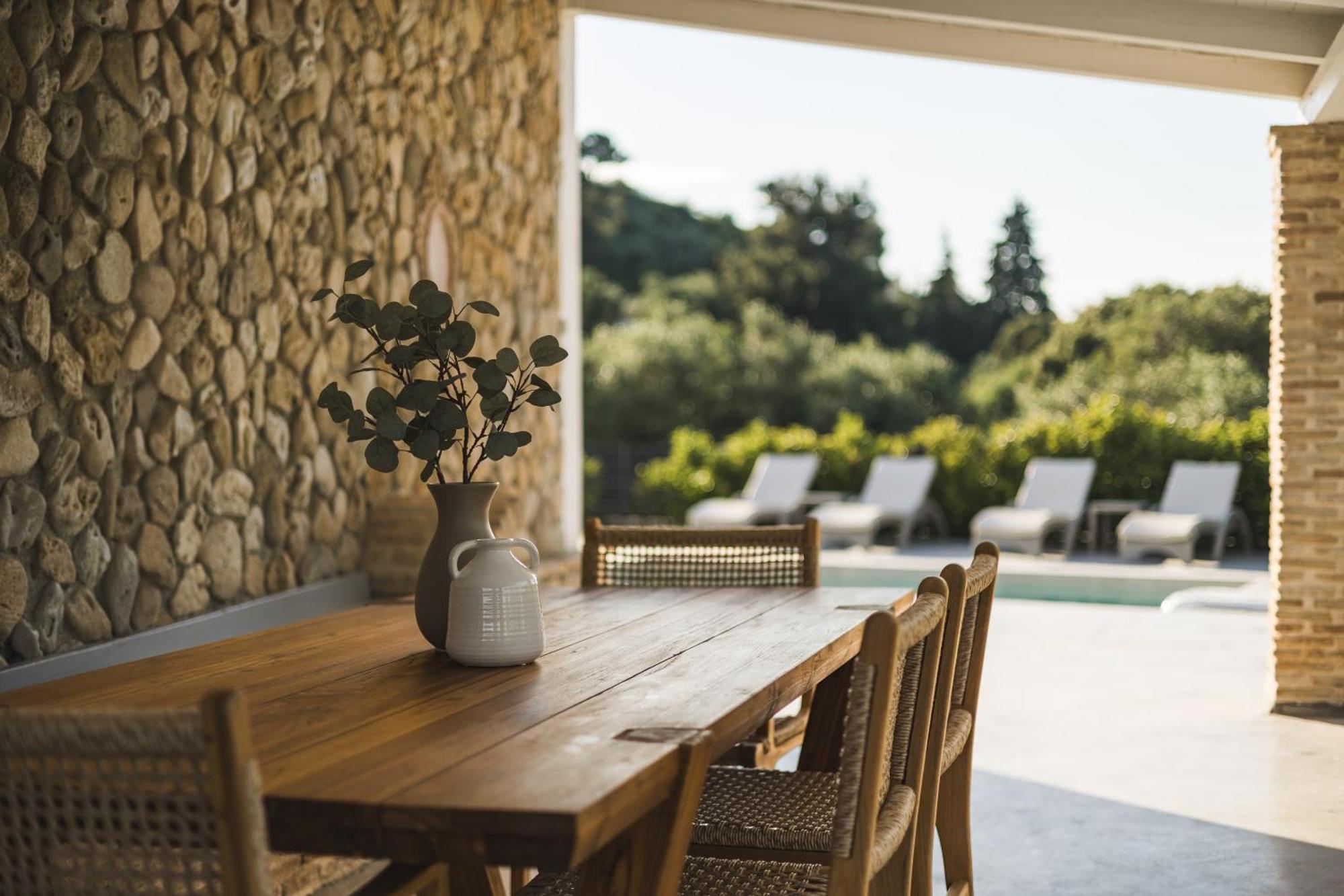 Binios Villa - Private Pool, Walking Distance From The Beach Vasilikí Exterior foto